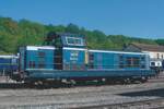 SNCF 66459 takes a Sun bath at Longueville on 19 September 2010.