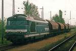 On 29 July 1999 cereals train with 67411 leaves Kehl for Strasbourg Port du Rhin.