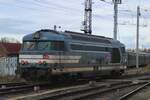 On 12 February 2024 SNCF 67512 runs light through Strasbourg station in preparation of one of the lasdt Diesel hauled TER services in France, since due to the influx of modern bimodal train sets, the
