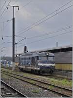 In Strasbourg, SNCF BB 67591 comes out of the depot while SNCF BB 67511 can still be seen in the background.