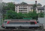 SNCF 67352 stands in Chambery on 2 June 2014, still wearing Multi-Service colours.