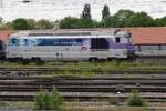 SNCF 67576 stands at Strasbourg on a grey 18 May 2026.