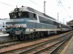 CC 72 064 with a  Train de Grand Ligne/long Distance train  from Tours to Lyon.