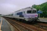 On 17 September 2011 CC 72140 speeds through Longueville with a CoRail to Belfort via Troyes.