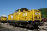 Olichon, a French railway engineer, took over some ex-DB V100s, including this 182 507, seen on 19 September 2010 at Longueville. The French railway authority assigned the 182 numbers to these ex-V100Wests, so it should not be confused with the MRCE ES 64 U2-007 (also known as 182 507).