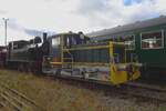 Y 5130 -a former SNCF shunter-  stands with the CFV3V at mariembourg and is seen on 22 September 2023.