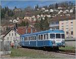 The  Assosiation l'autrail X2800 du Haut Doubs  X ABD 2816 in Morteau.