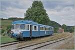 30 ANS CONI'FER /30 years Coni'Fer - The X 2816 by the  Association l'autorail X2800 du Haut-Doubs  in the Le Touillon Station. (Km 58 J-E / J-S / SBB ; Km 467 PLM / SNCF.)

15.07.2023