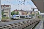 From Vesoul, the two X 73744 and X 73800 reach Belfort station as MOBIGO TER 894413.
