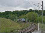 The SNCF X73755 is operating as a TER on the route from Belfort to Delle and was photographed leaving Meroux.

May 20, 2026