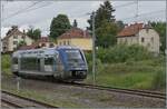 The SNCF X 73756 departs from its train departure station Delle as a TER to Belfort.

May 20, 2026