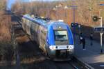 X-76793 calls at Lingolsheim, near Strasbourg, on 14 February 2024.