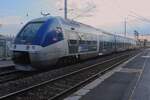 X-76545 awaits departure time at Aulnouye-Aymeries on 16 September 2021.