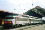 On 22 May 2003 SNCF 15021 stands at Strassbourg Gare Central.