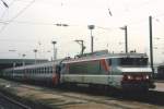 On a rainy morning of 19 May 2004, SNCF 15051 called at Metz.