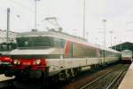 On 22 September 2004 SNCF 15030 readies herself for departure in Paris Gare du Nord.