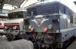 BB 16 645 and BB 15 059 at Paris, Gare de L'Est, October 10th, 1994.