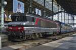 SNCF 15029 is about to pusg a regional fast train to Amiens out of Paris Nord on 19 September 2011.