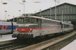 SNCF 16011 stands with a CoRail to Amiens ready for departure at Paris Gare du Nord on 20 May 2003.