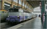 SNCF BB 16008 in Paris Nord Station.