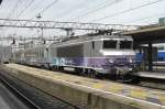 SNCF 22391 stands at Lyon Part-Dieu (which is public land) on 2 June 2014.