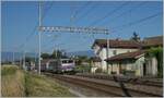 The SNCF BB 22393 with a TER from Lyon to Geneve by the old Bourdigny Station (now out of order).