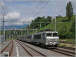 The SNCF BB 22271 with his TER on the way to Lyon in La Plaine,     28.06.2021