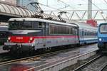 SNCF 25251 calls at Lyon Part-Dieu on a rainy 19 May 2006.