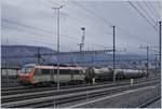 The SNCF BB 26211 (Sybic) in the Genève la Praille Triage Station.

13.02.2020