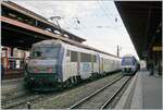 The SNCF SYBIC BB 26140R is ready to depart for Basel with its TER 200 FLUO in Strasbourg.

March 17, 2025