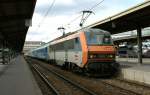 SNCF BB 26023 with a Toz in Paris Gare de Lyon.