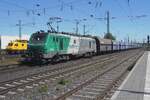 HexaFRET 37015 hauls a coal train through Neuwied on 30 April 2026. After a serious slap of the hand by the EU, SNCF FRET had to discard 23 profitable operations as a punishment for illegal state support in the past. After this chastisement, FRET rose from the ashes to attempt to improve her own doing, renaming herself to HexaFRET -since the railway natwork of France cam be compared with a hexagon.
