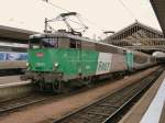 BB 9201 in Cargo Colours with a  Aqualis  (fast Interregion service between Tours Amboise, Blois, Orlans and Paris) to Paris Austerlitz  21.03.2007