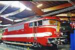 On 24 September 2010 ex-Capitole-electric loco 9291 stands in the Cité du Train in Mulhouse.