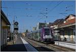 The TER 96586 (Z 26500 / TER 2N NG) on the way to Lyon by his stop in Thonon les Bains.