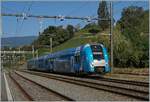 The SNCF Z 24353  Computermouse  on the way from Grenoble to Geneva in La Plaine.