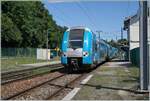 The SNCF 24368 on the way to Valence in Pougny-Chancy.