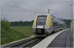 The SNCF TER 895052 to Belfort in Meroux TGV.