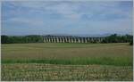 A SNCF Z 31500 M (Coradia Polyvalent régional tricourant) on the way to Belfort by Dannemaie on the 490 meter long Viaduct de Dannemarie (bulid 1860-1862)     19.05.2022