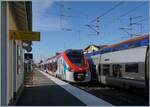The SNCF Coradia Polyvalent regional tri-current Z 31527 has reached Thonon les Bains.