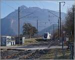 The SNCF inoui TGV Duplex Rame 240 in in St-Laurent. 

12.02.2022