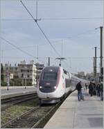 A SNCF TGV Duplex on the way to Nice-Ville is arriving at the Marseille Station Saint-Charles. 

21.03.2025
