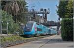 The SNCF TGV ouiGo on the way to Paris is leaving the Antibes Station

24.03.2025