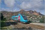 The SNCF TGV ouiGo on the way to Paris by Anthéor-Cap-Roux.

24.03.2025