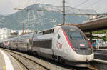 Il TGV Duplex Rame 240 è pronto per la partenza verso Parigi Gare de Lyon ad Annecy   10.07.2026