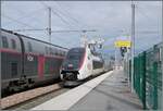 SNCF TGV Rame (treinstel) 292 vertrekt vanuit Annemasse als TGV inOui 6503 naar Evian les Bains.

Het kwam aan in Annemasse vanuit Paris Gare de Lyon gekoppeld met TGV-treinstel 716. Het achterste gedeelte van de trein zal verder rijden vanaf St-Gervais-les-Bains-Le Fayet als TGV inOui 6473 (terugkerend als 6482).

21 februari 2026