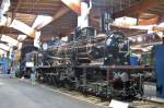 Steam engine MIDI 1314 in the Cit du TRain in Mulhouse on 24 September 2010.