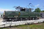 BB 12125 enjoys the Sun in the Cité du Train in Mulhouse and is photographed on 30 May 2019.