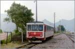 A CP local train in St Martin du Var. 
(Summer 1985/scanned negative)