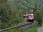 The SNCF Z 8000 05 (94 87 0000 805-5 F-SNCF) near St-Roc le Plantet on the way to Vallorcine. 25.08.2020